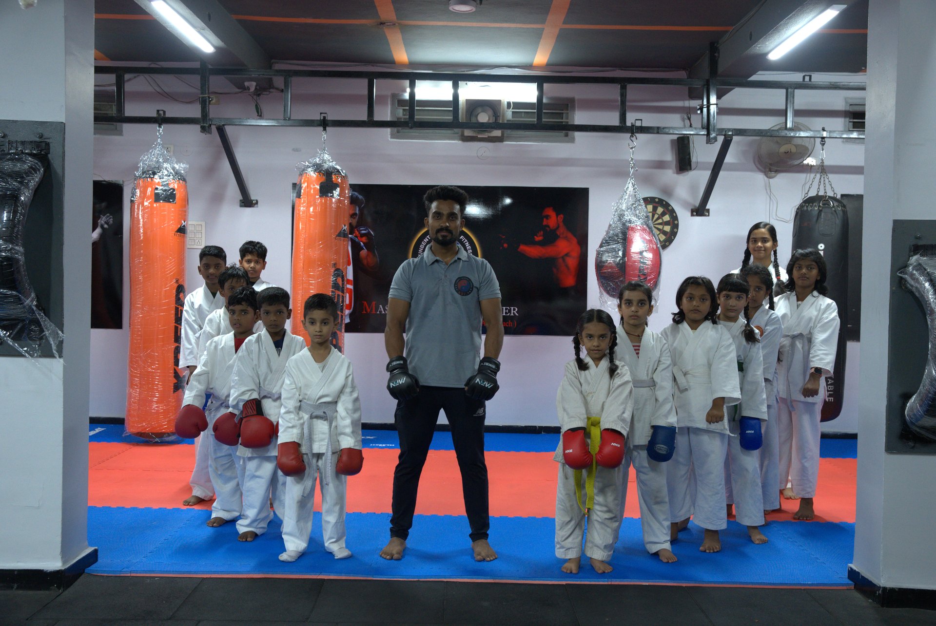 Master Taher with kids batch