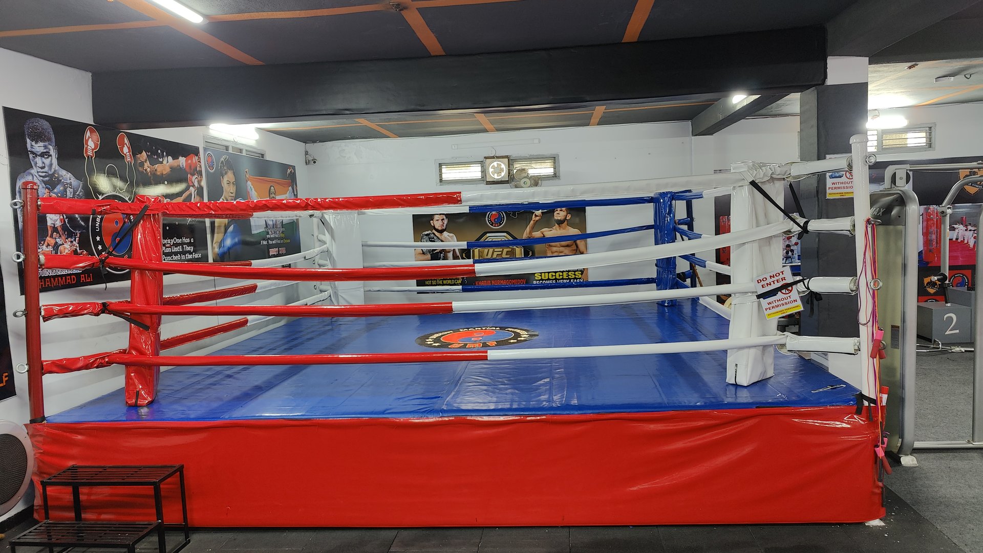 UMF boxing ring facility
